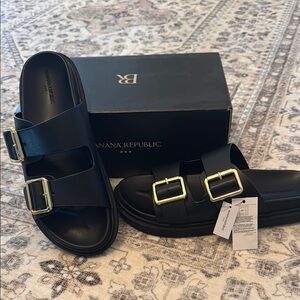 Banana Republic Women’s Black Sandals